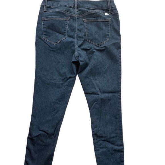 5/$50 1822 Denim Curvy Silk Denim  Ankle Skinny Jeans Size 4 - Picture 2 of 2